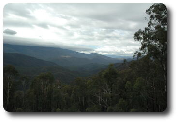 Scammell Ridge lookout view, wide angle