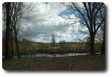 Riverside park, looking over river to pasture