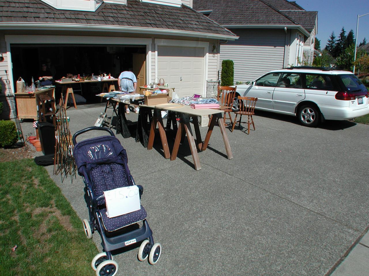 Laurel Ridge Garage Sale 2002