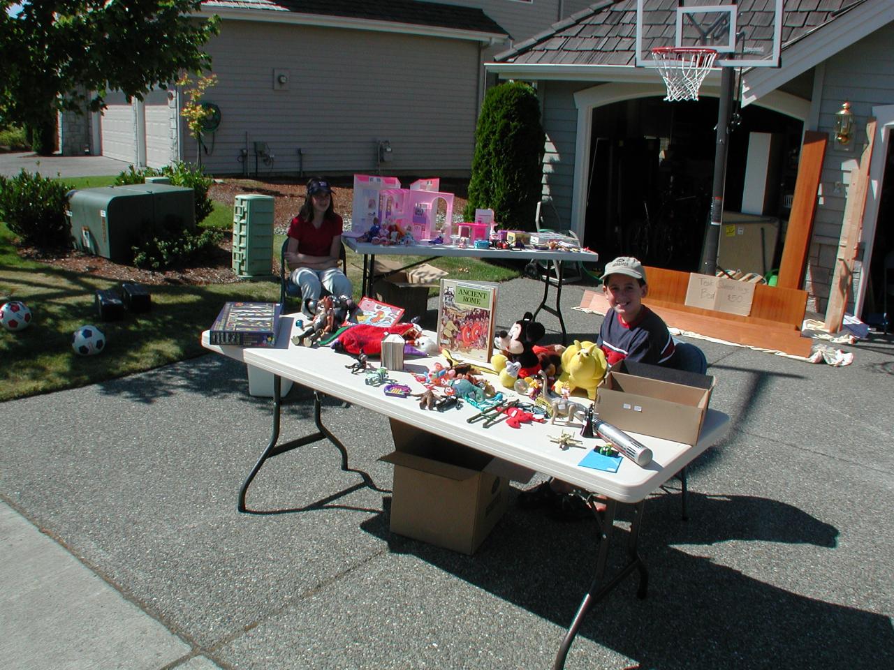 Laurel Ridge Garage Sale 2002
