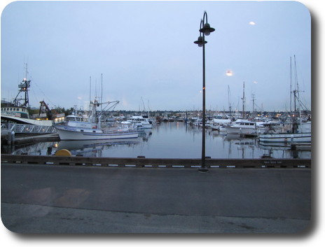 Fishing and recreational boats moored at Fisherman's terminal