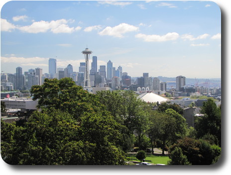 Seattle skyline from Kerry Park, Queen Anne Hill
