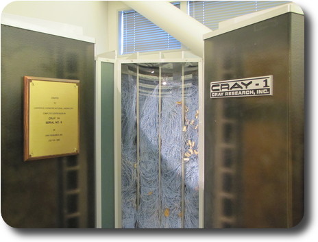 Clear panel showing cabinet full of wires