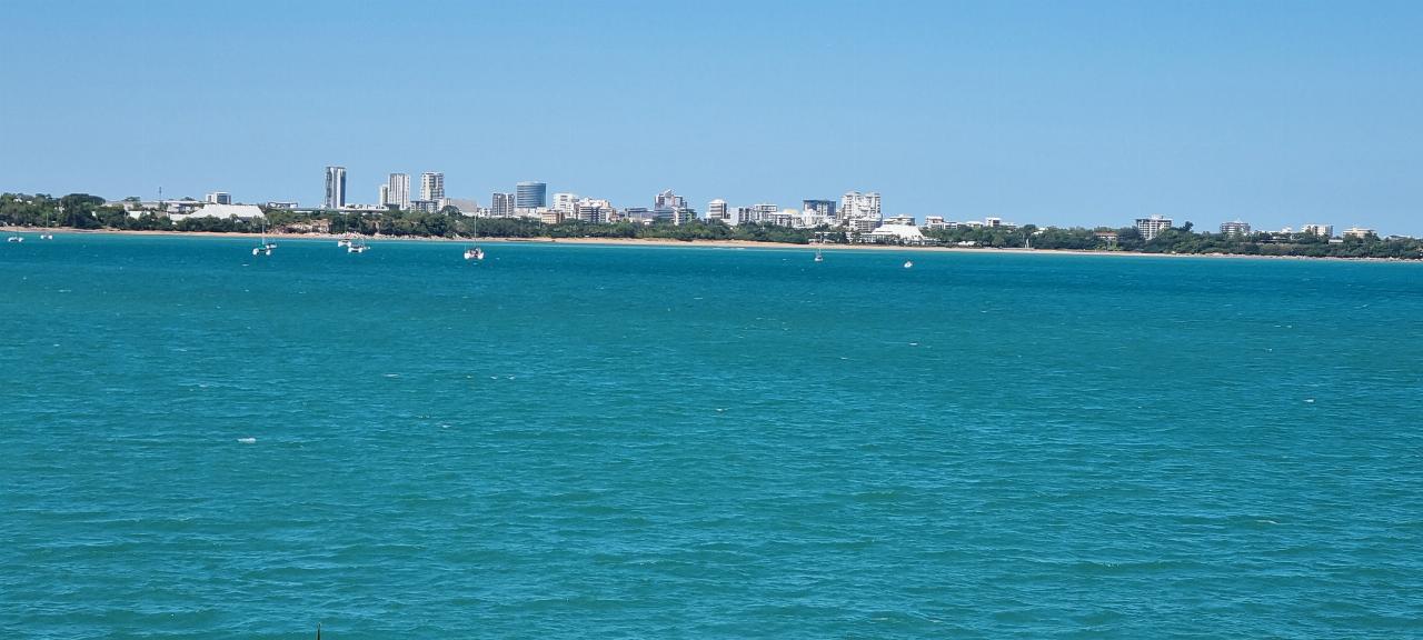 SJR21.d5: view from East Point over Fannie Bay to CBD
