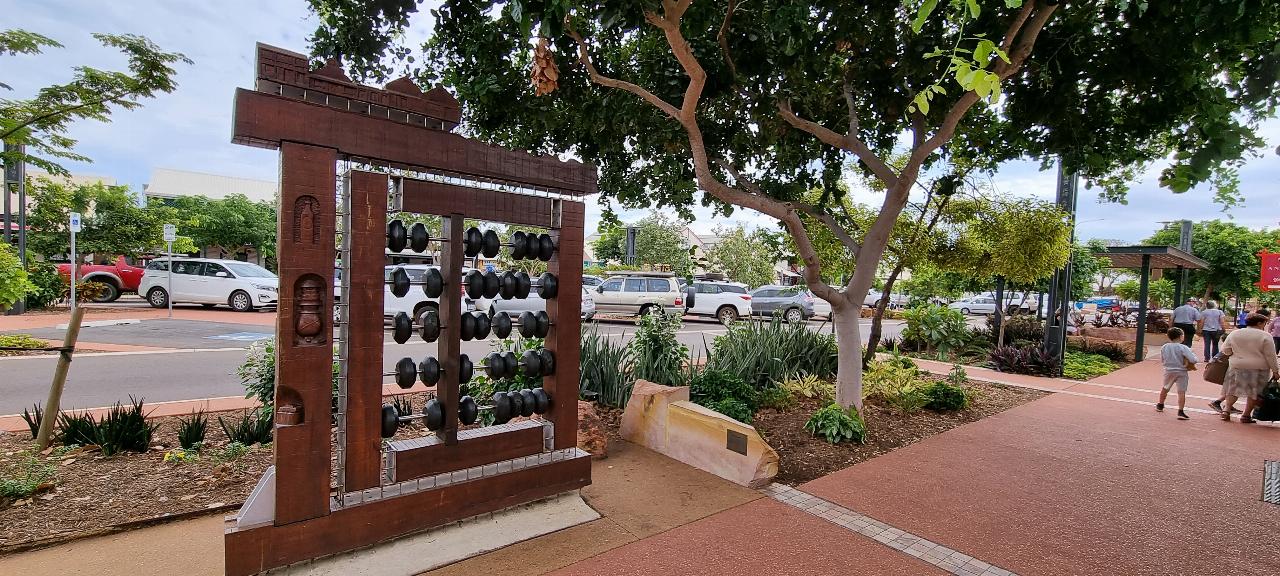 SJR21.d18:  World's largest abacus