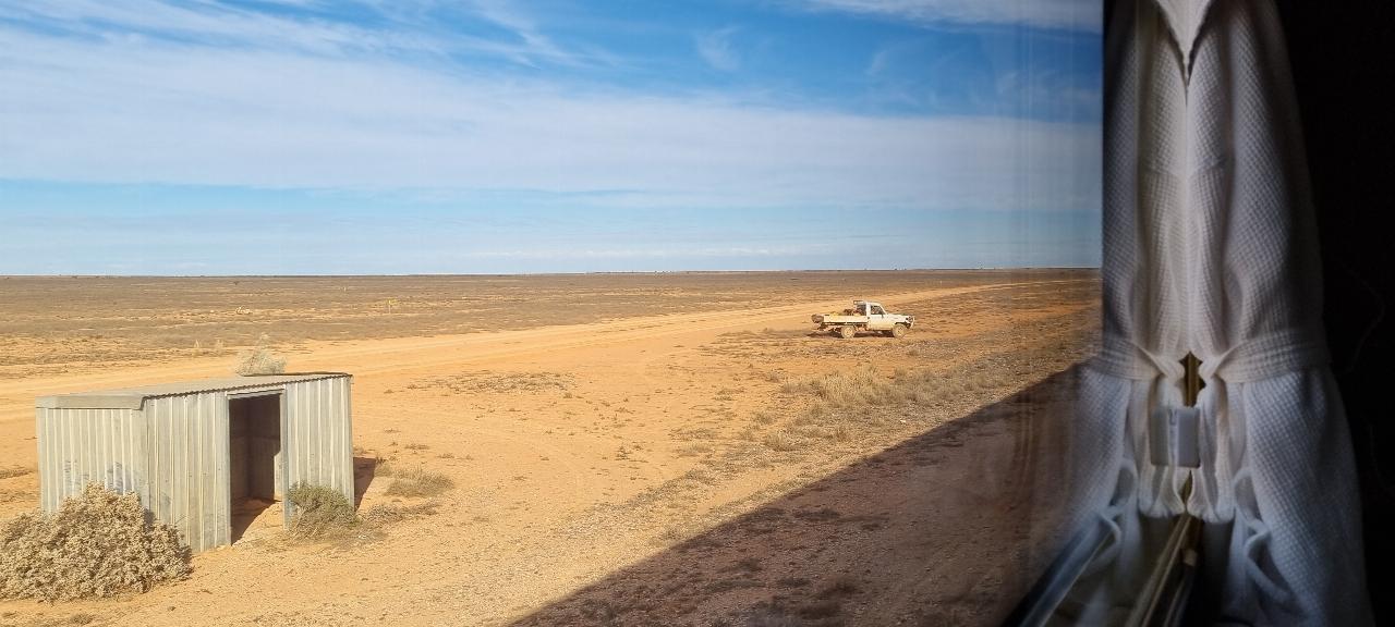 SJR21.d21:  Nullarbor Plain at Nurina stop