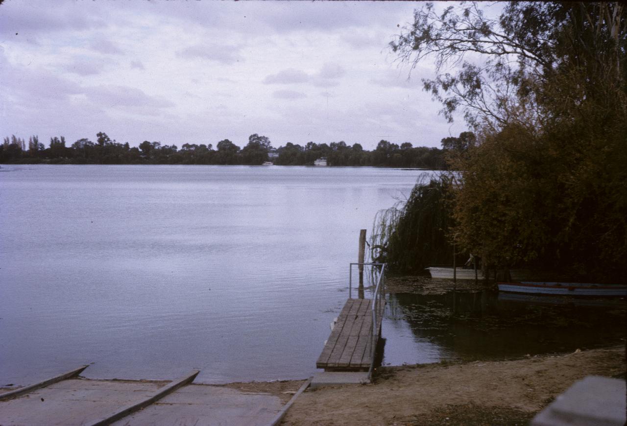 Broad sweep of river taken from boat launching ramp