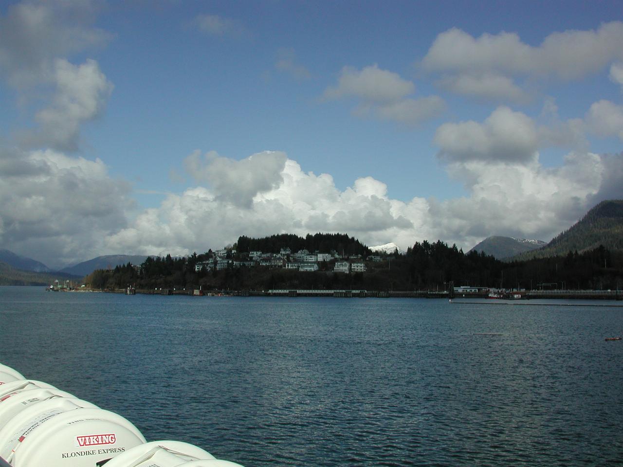 Approaching Prince Rupert, BC
