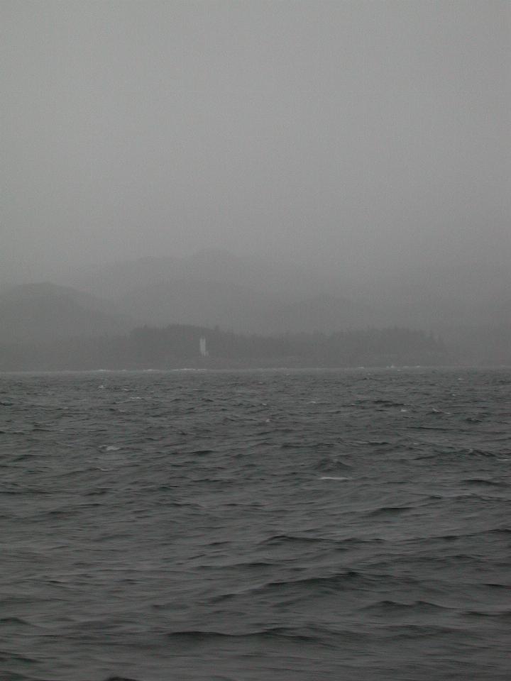 Lighthouse, probably near Cape Fox, Alaska