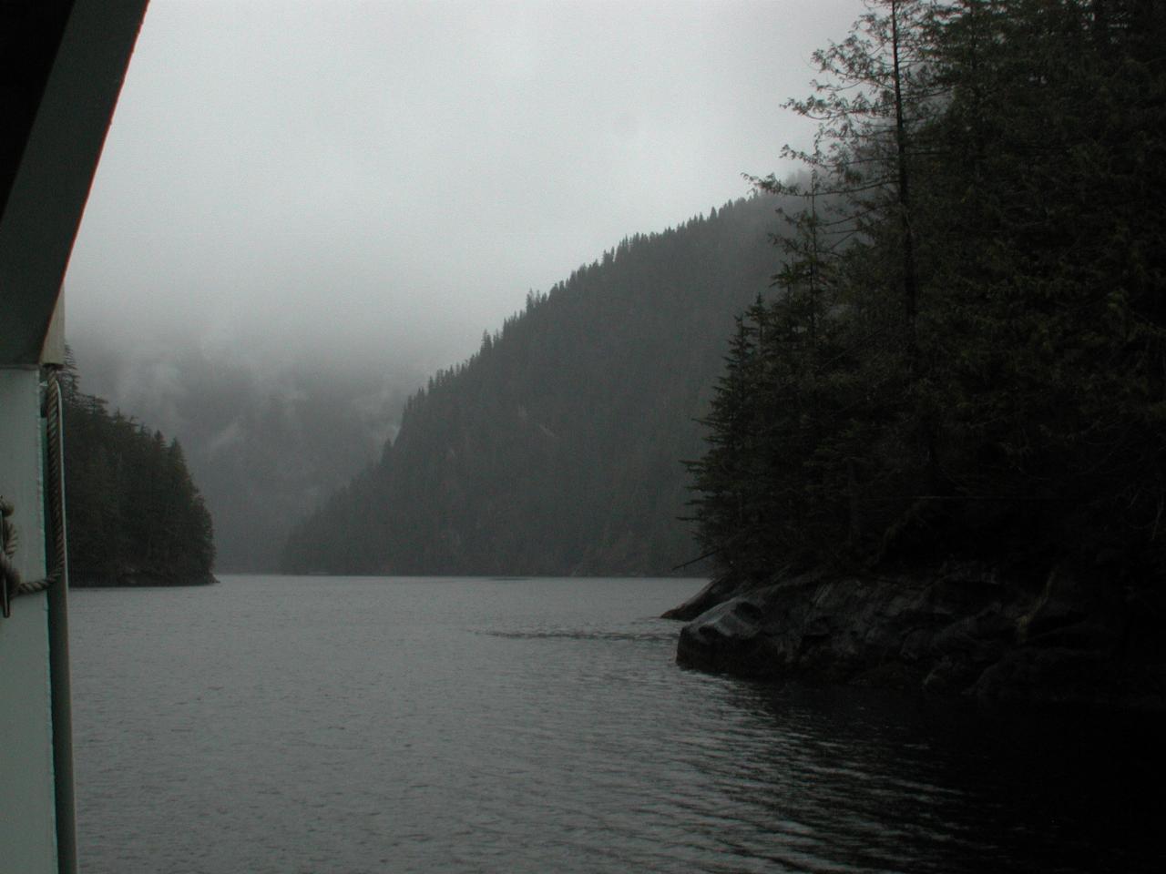 Misty Fjords National Monument, Alaska, as seen from Behm Canal