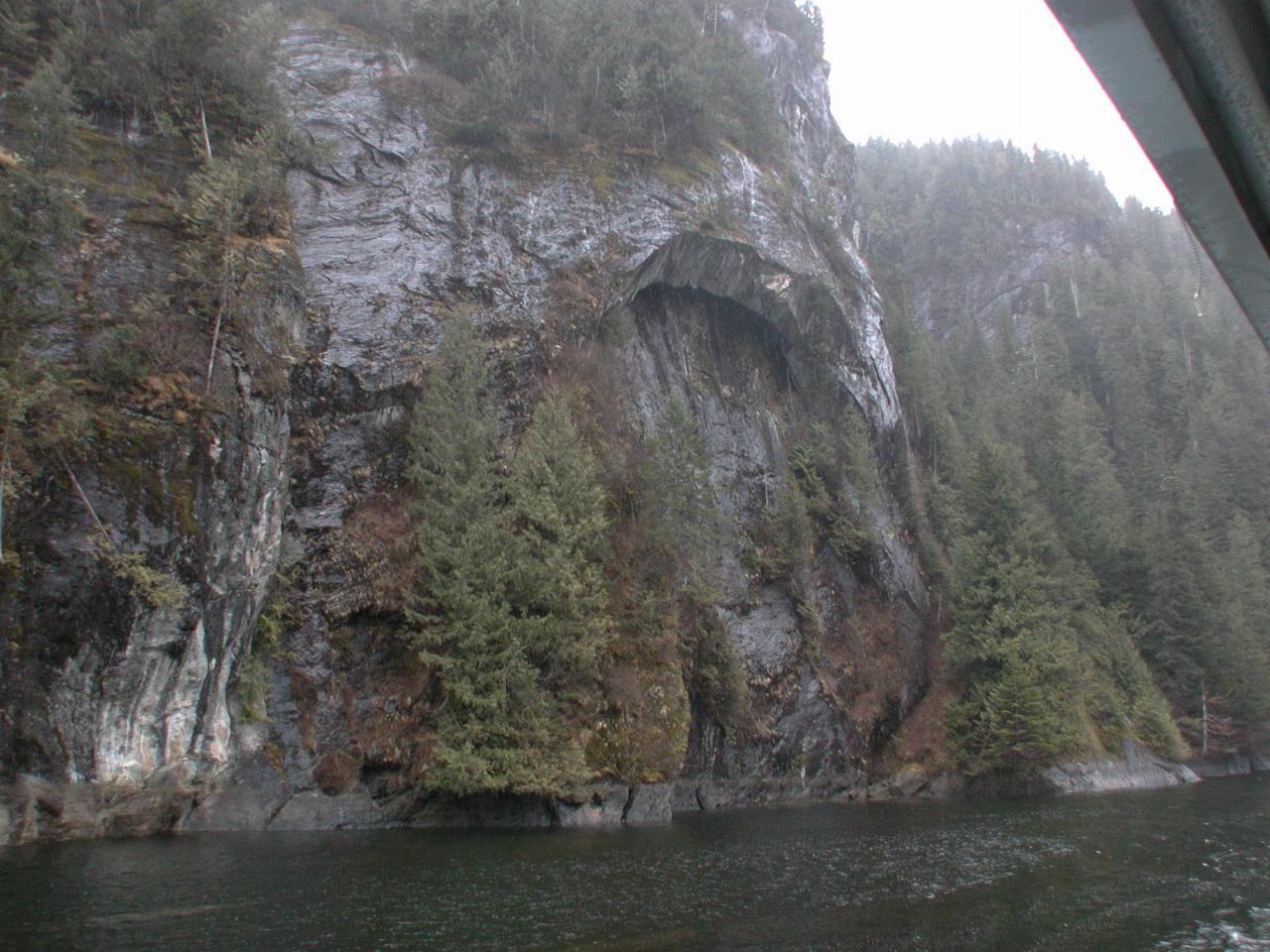 Misty Fjords National Monument, Alaska, in Burroughs Bay for lunch stop