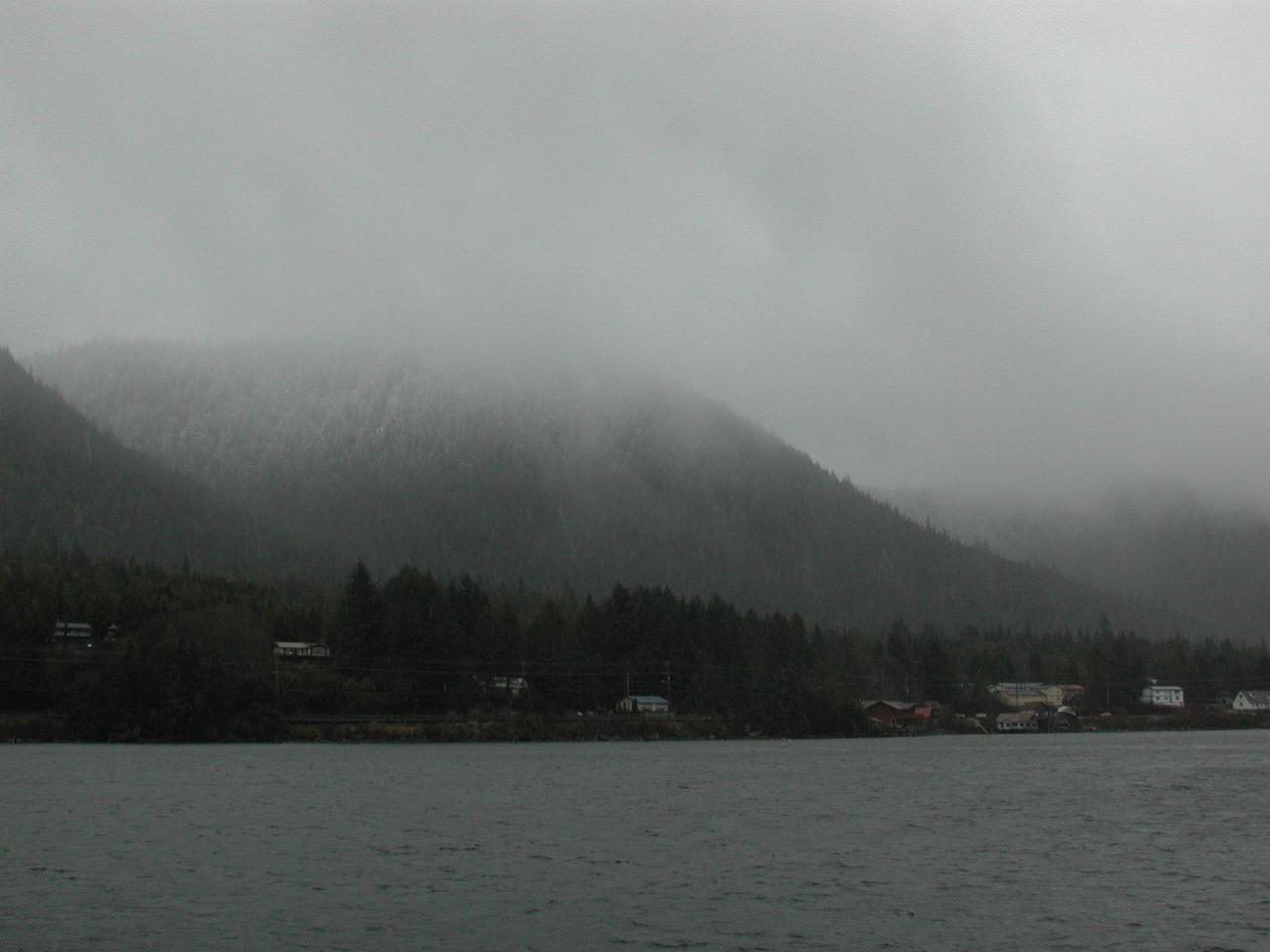 Perhaps approaching Ketchikan, Alaska along Revillagigedo Channel