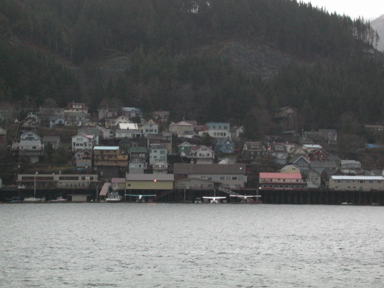 Departing Ketchikan