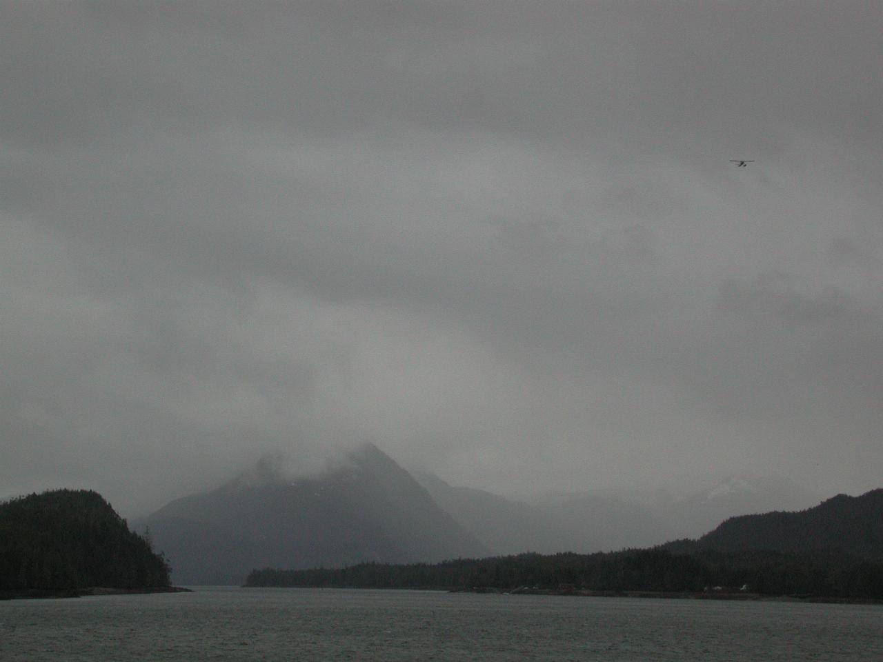 Looking towards the narrow passage from Ketchikan