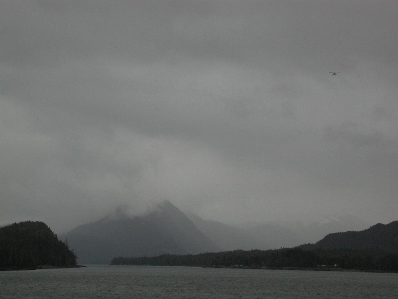 Looking towards the narrow passage from Ketchikan