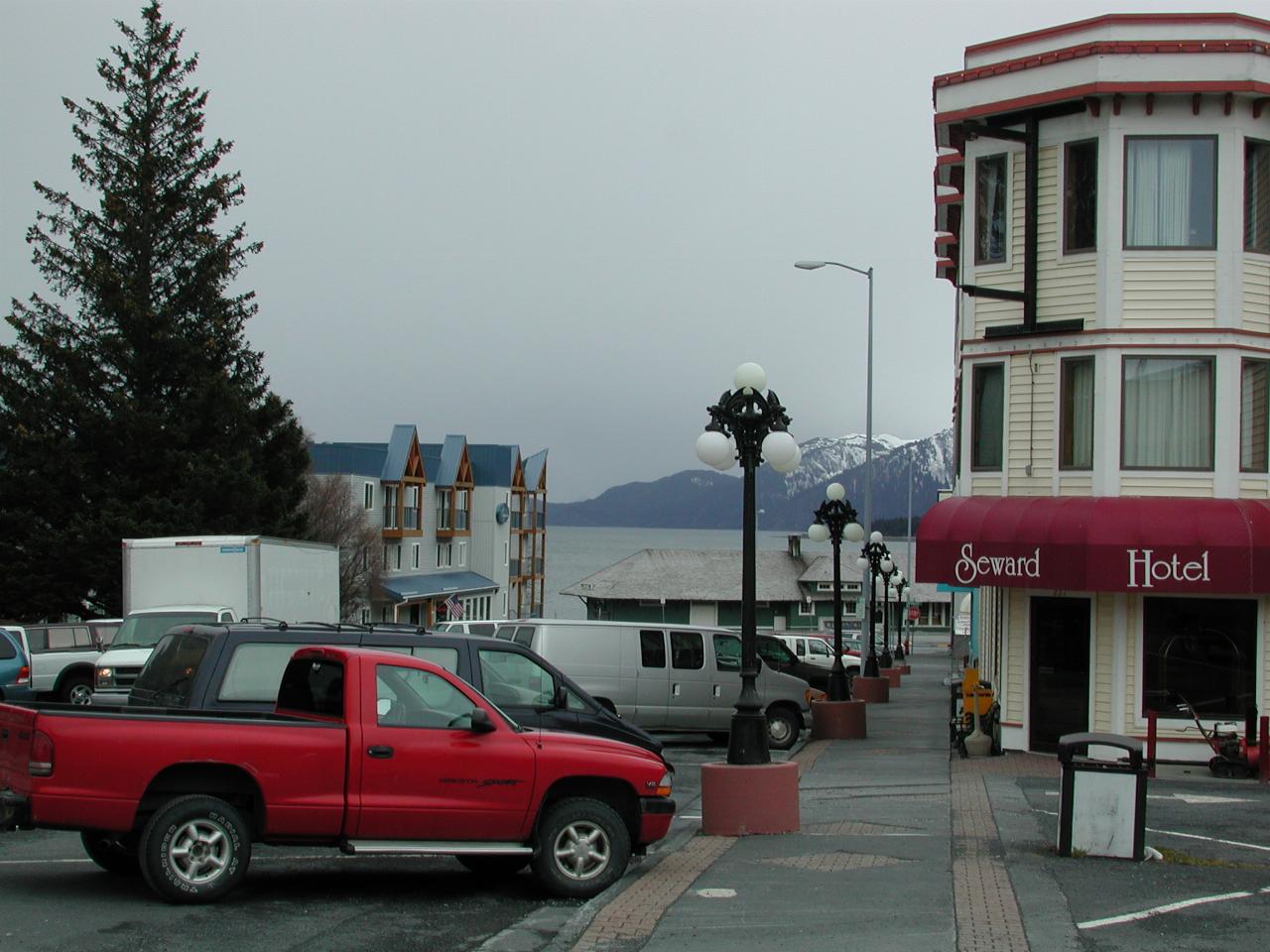 Part of downtown Seward