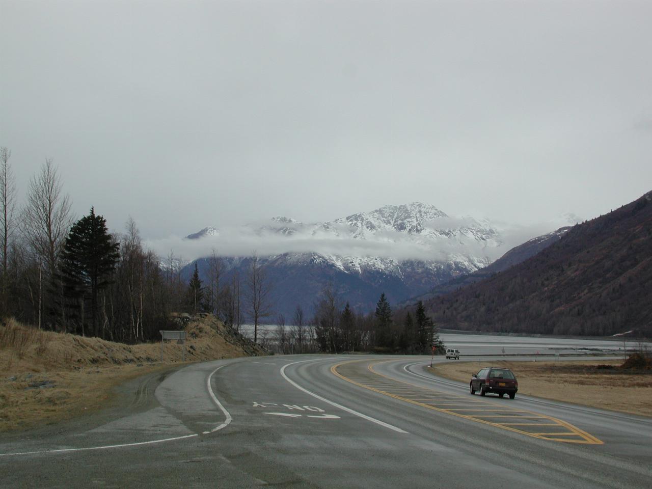 Interesting cloud formation on Turnagain Arm of Cook Inlet