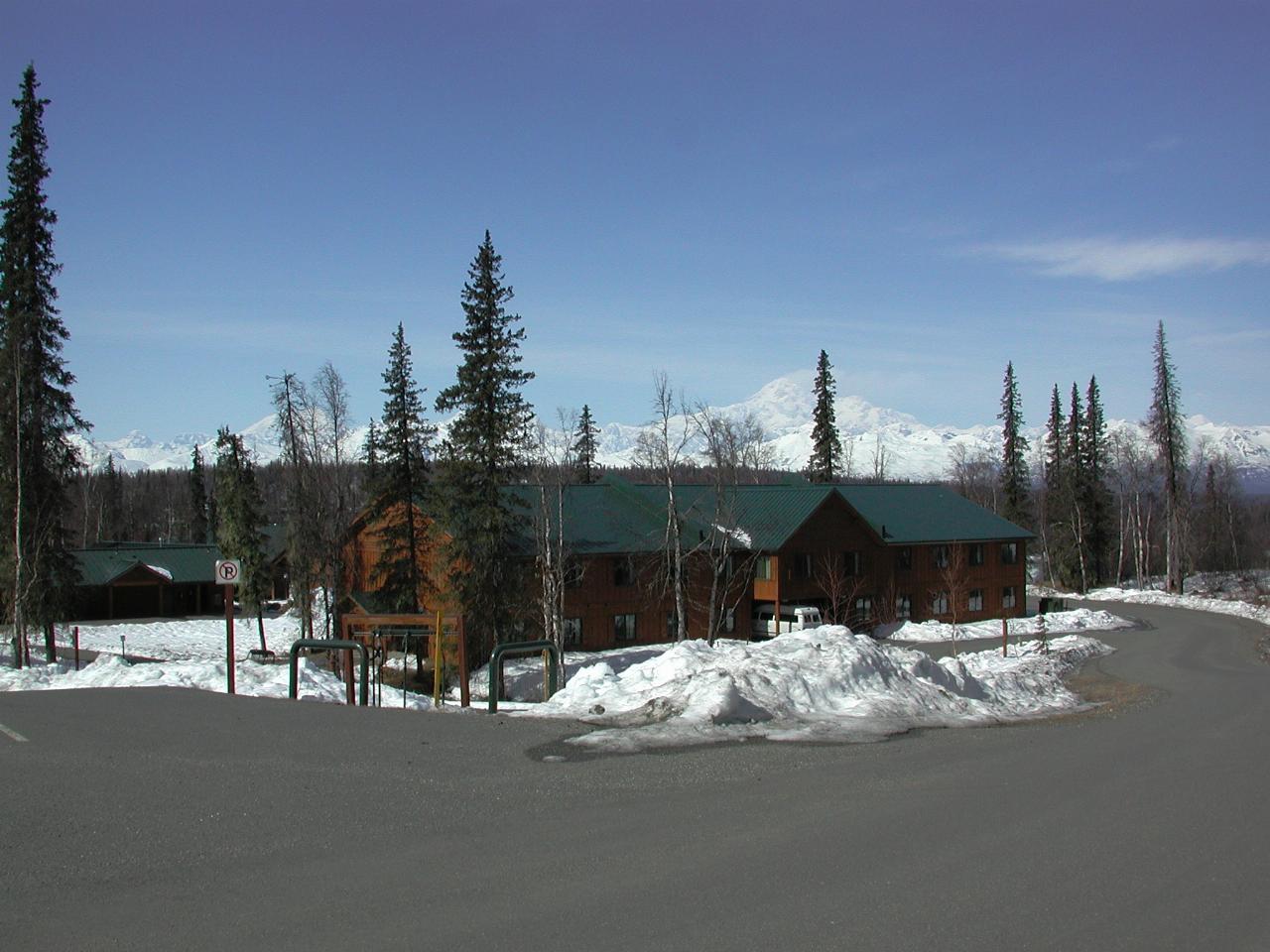 Mt. McKinley as seen from Princess Resort in Denali State Park