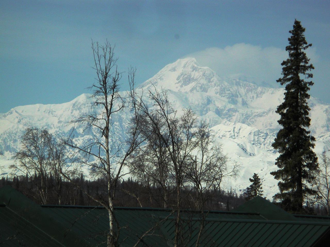Mt. McKinley as seen from Princess Resort in Denali State Park