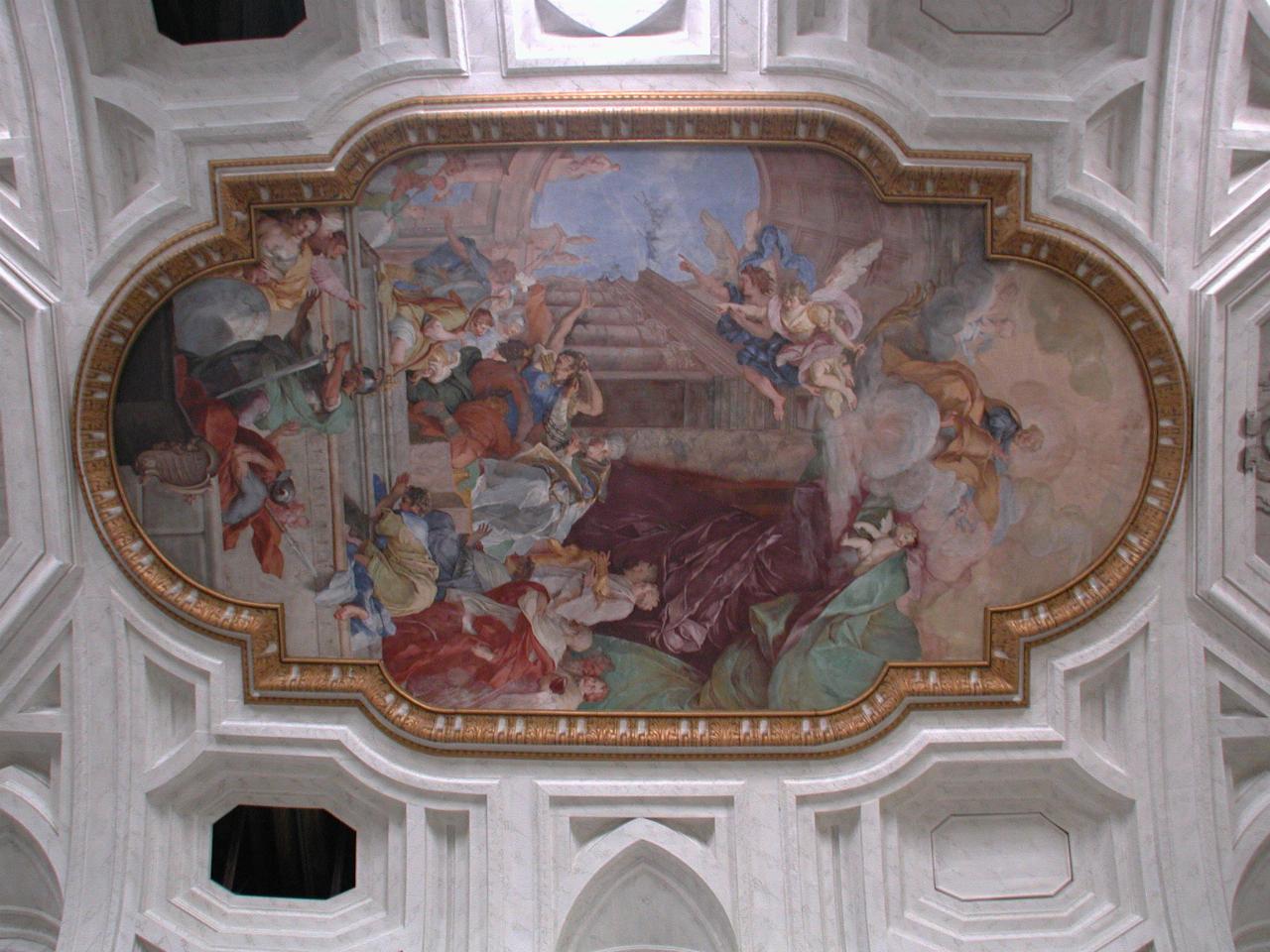 Ceiling details from Basilica of Saint Peter in Chains