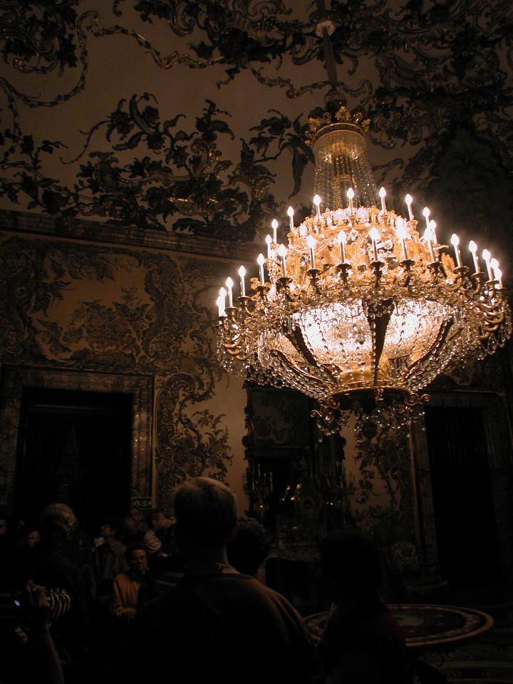 Views inside Royal Palace, Madrid