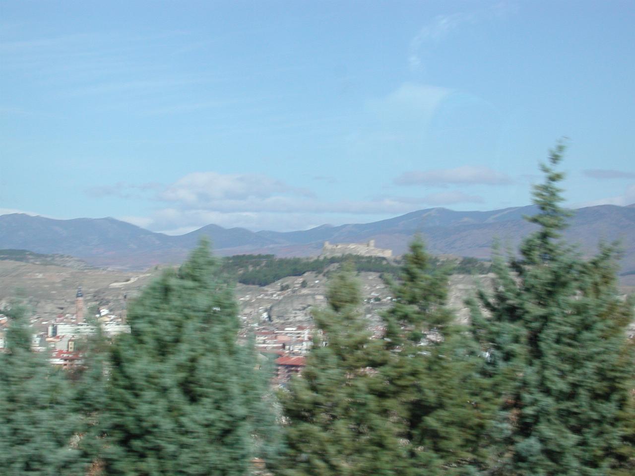 Another hilltop building between Madrid and Zaragoza