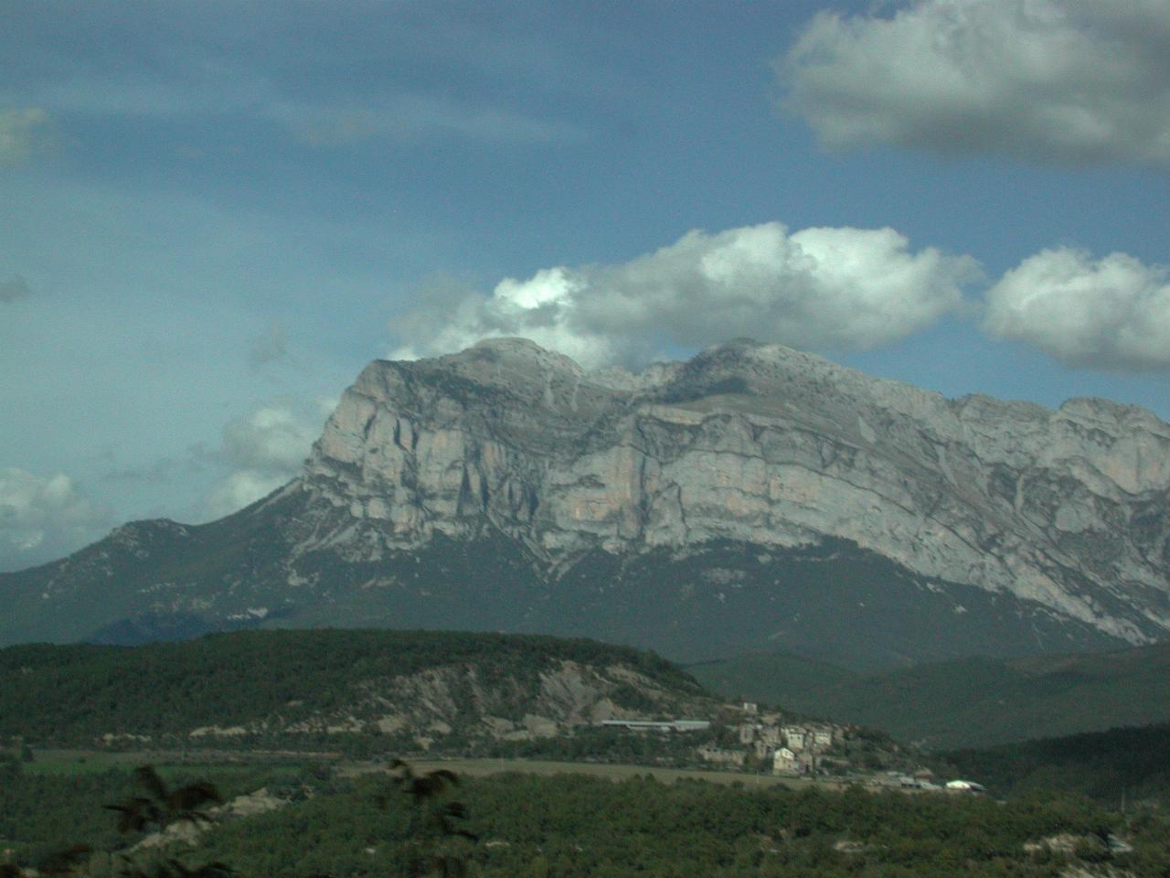 A 2910m peak on the road from El Grado to Lourdes (part of The Pyrenees)