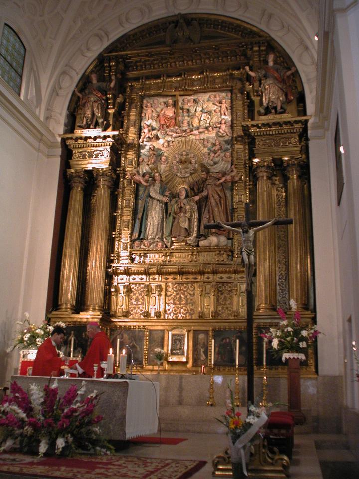Mass at Avila in the Church of Santa Teresa