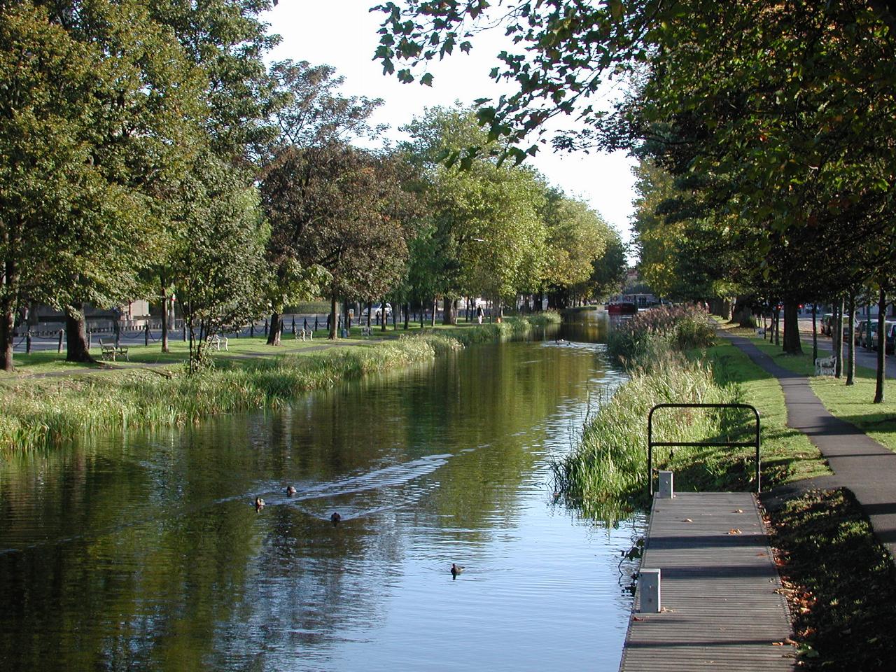 Along the Grand Canal, Dublin