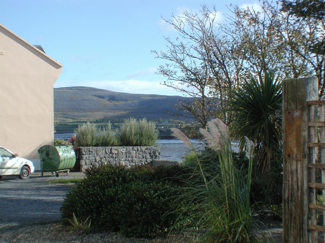 Near Ballyvaughn with ruins, The Burren and general view