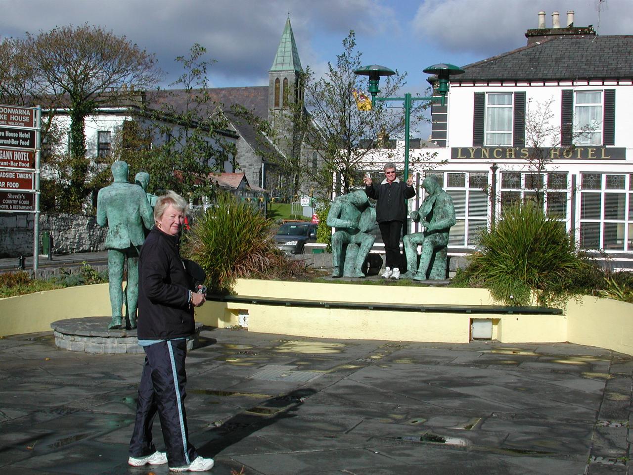 Town Square of Lisdoonvarra