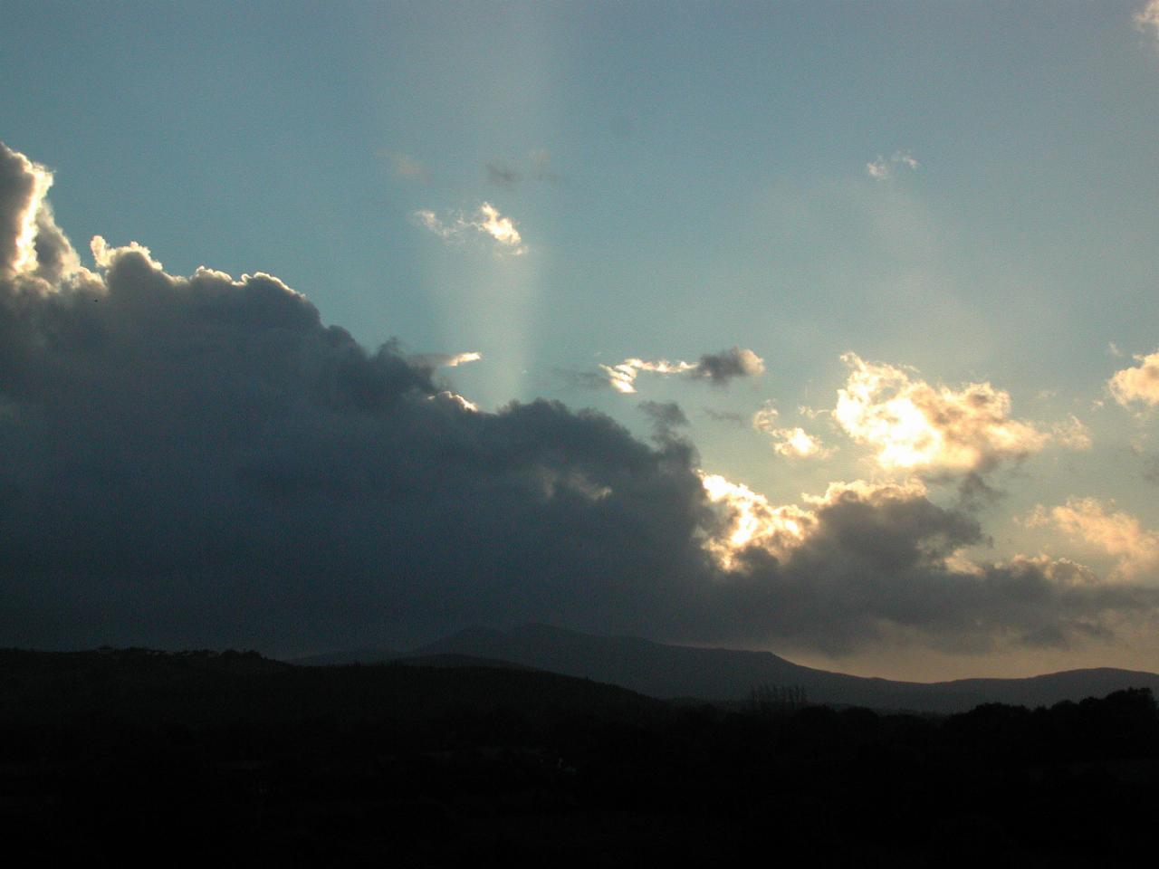 Sunrise over Killarney from B & B