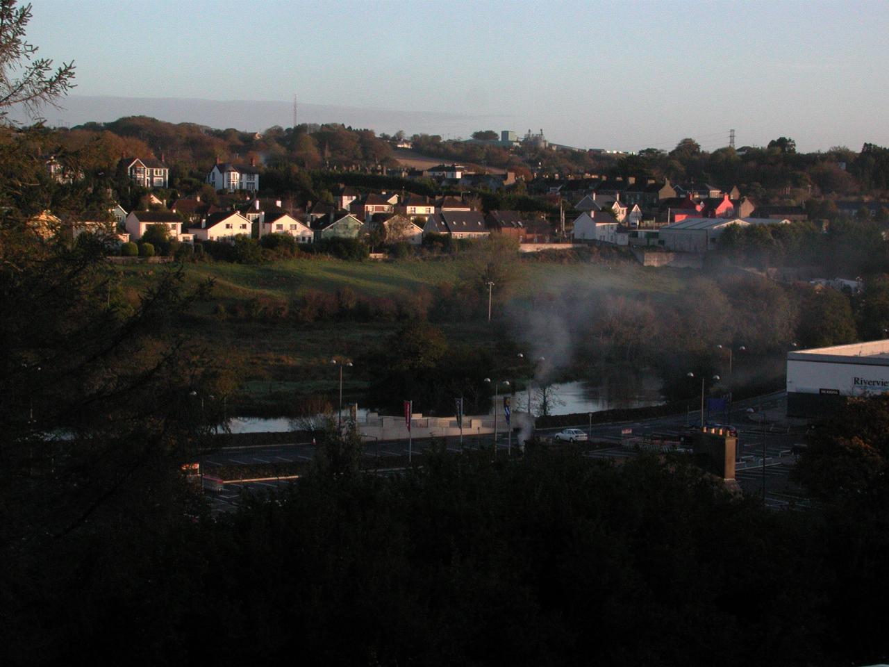 Bandon waking up - from B & B