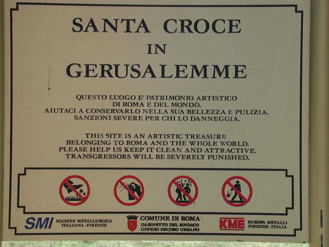 Holy Cross in Jerusalem (S. Croce in Gerusalemme)
