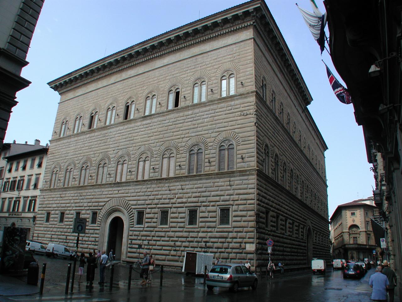 Renaissance building, showing decorative stone work