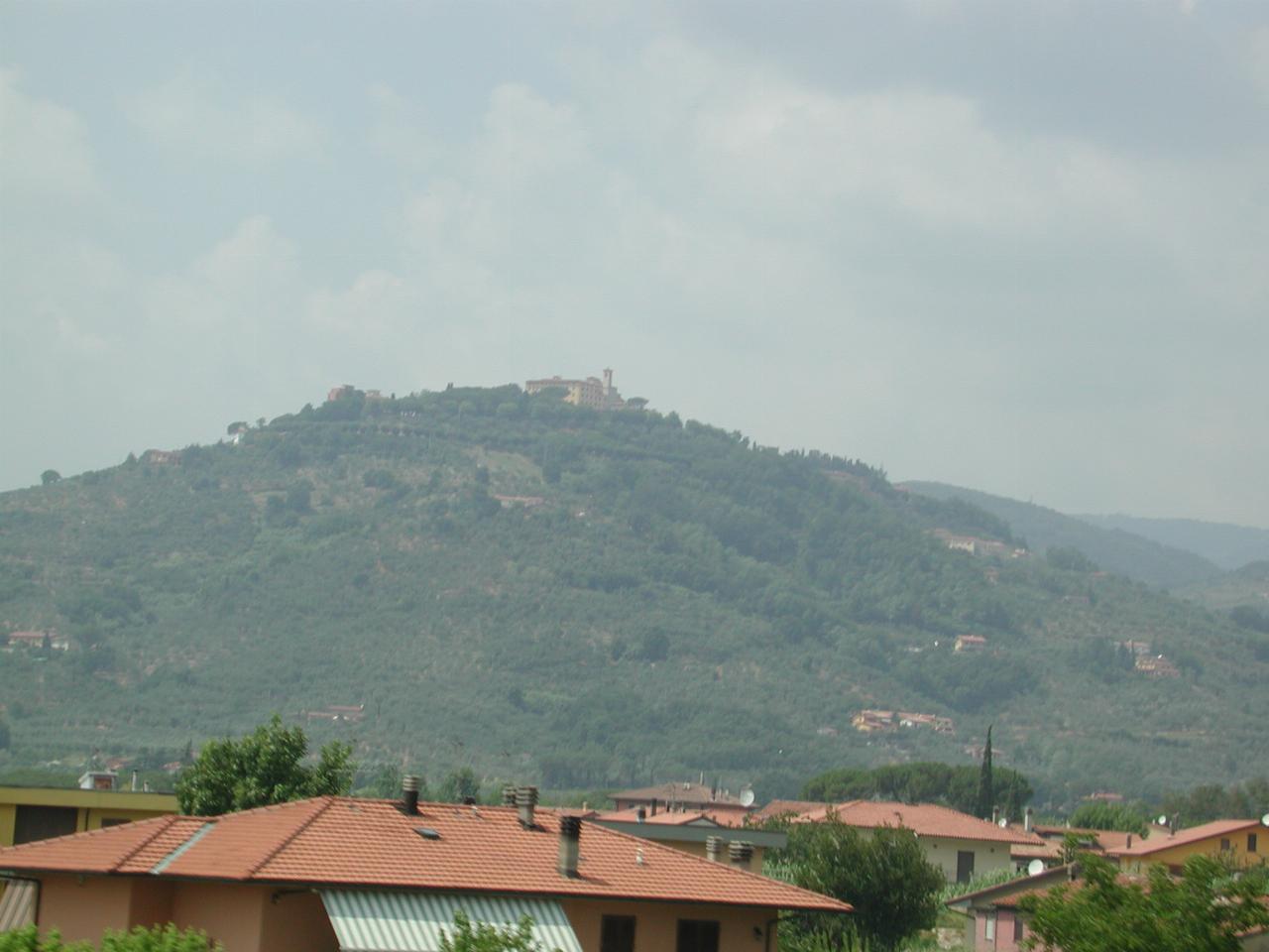 View from bus on way to Pisa