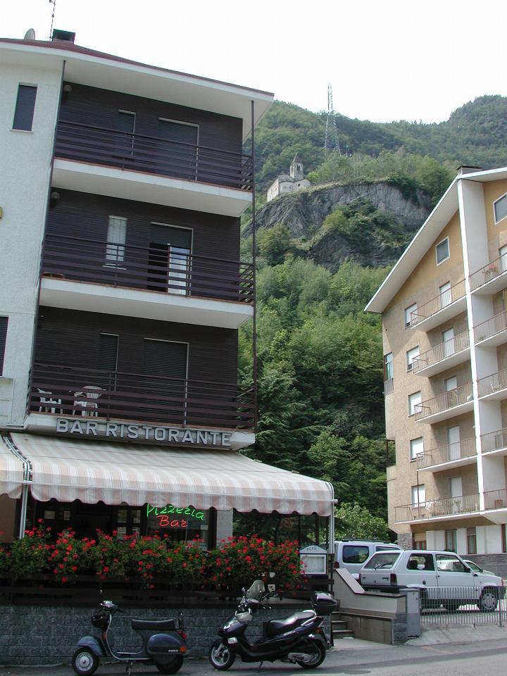Where Jon Diaz and I had lunch in Tirano