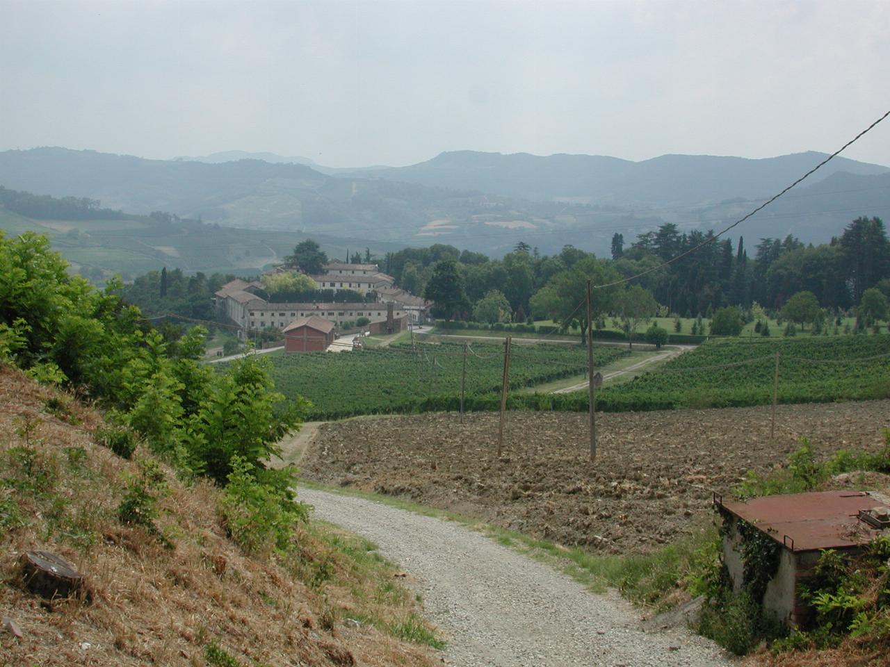 Looking over the hills south of Milan; where we had Sunday lunch