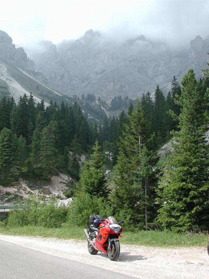 Aprilia somewhere on Wurz Joch