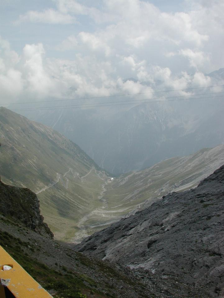 Northern approach to Stelvio Pass