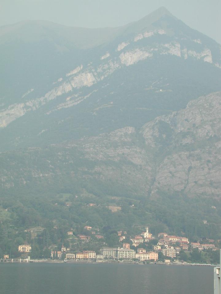 Looking across Lake Como from Bellagio