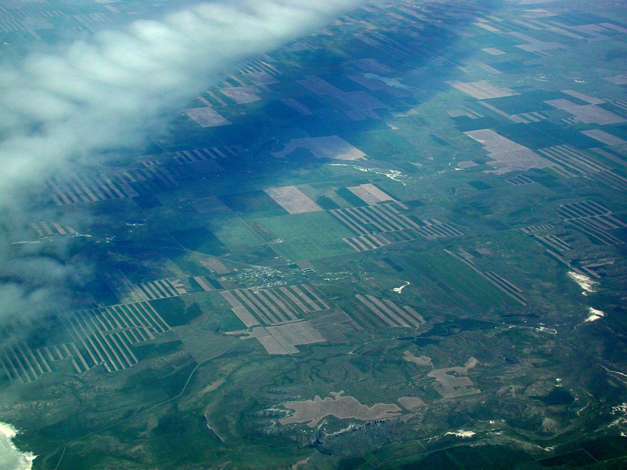 Interesting patterns in farm land