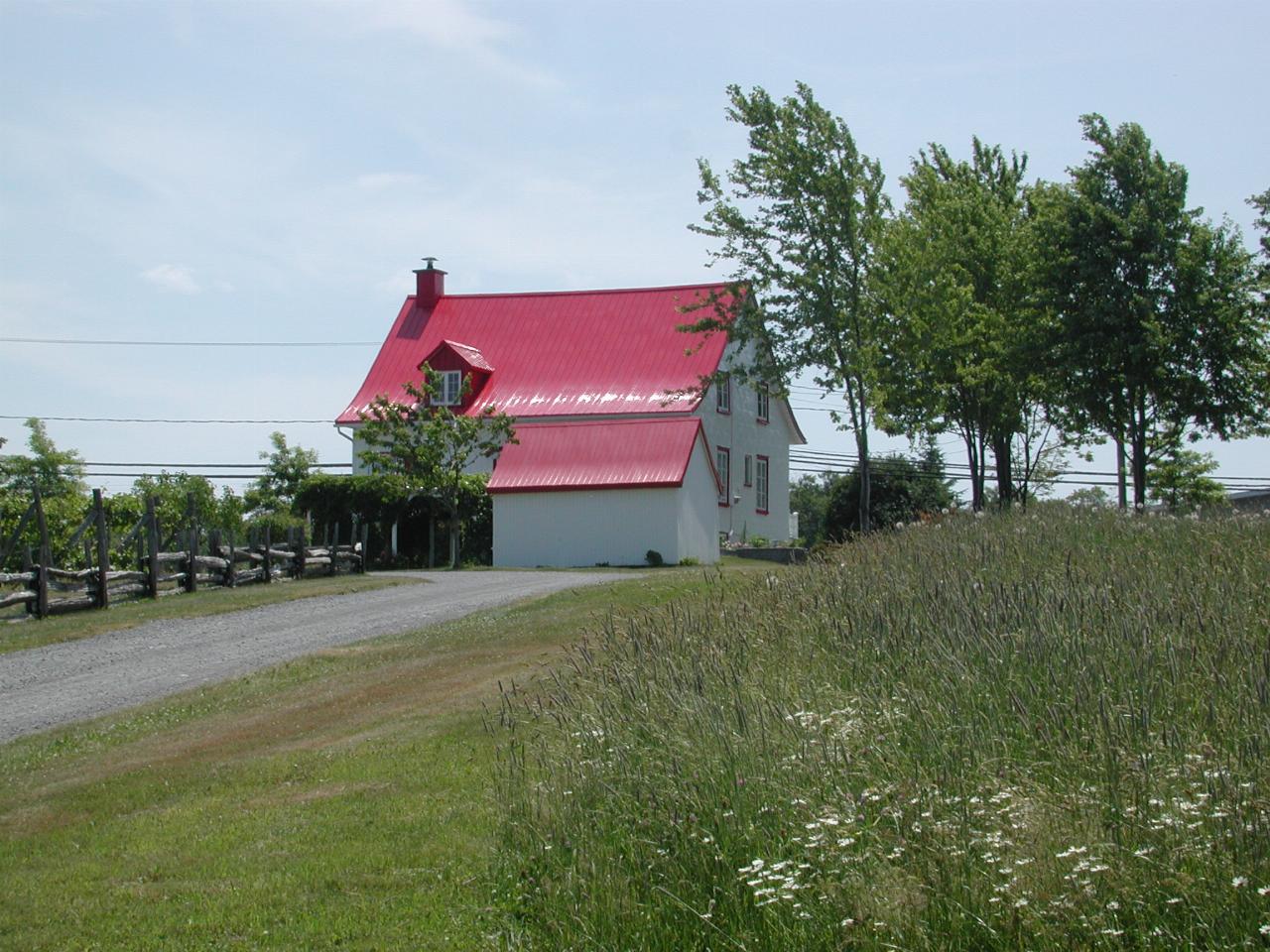 Typical style of housing on the island