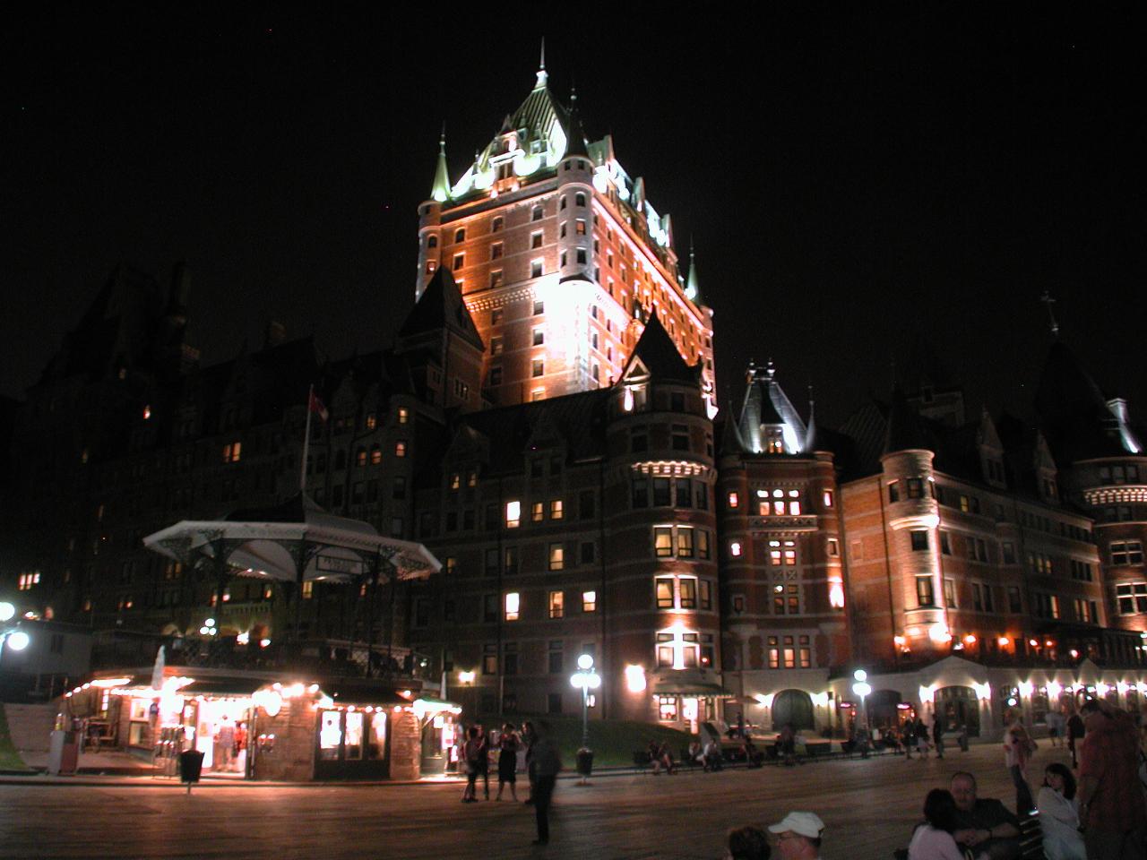 Chateau Frontenac from Terrasse Dufferin