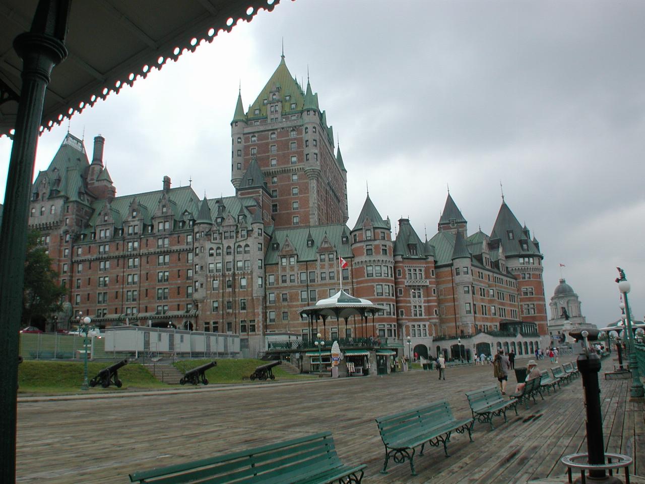 Chateau Frontenac from Terrasse Dufferin