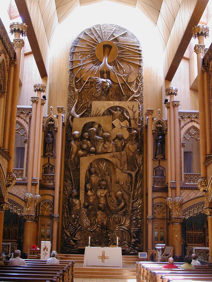 Chapel at rear of Basilica of Notre Dame of Montreal