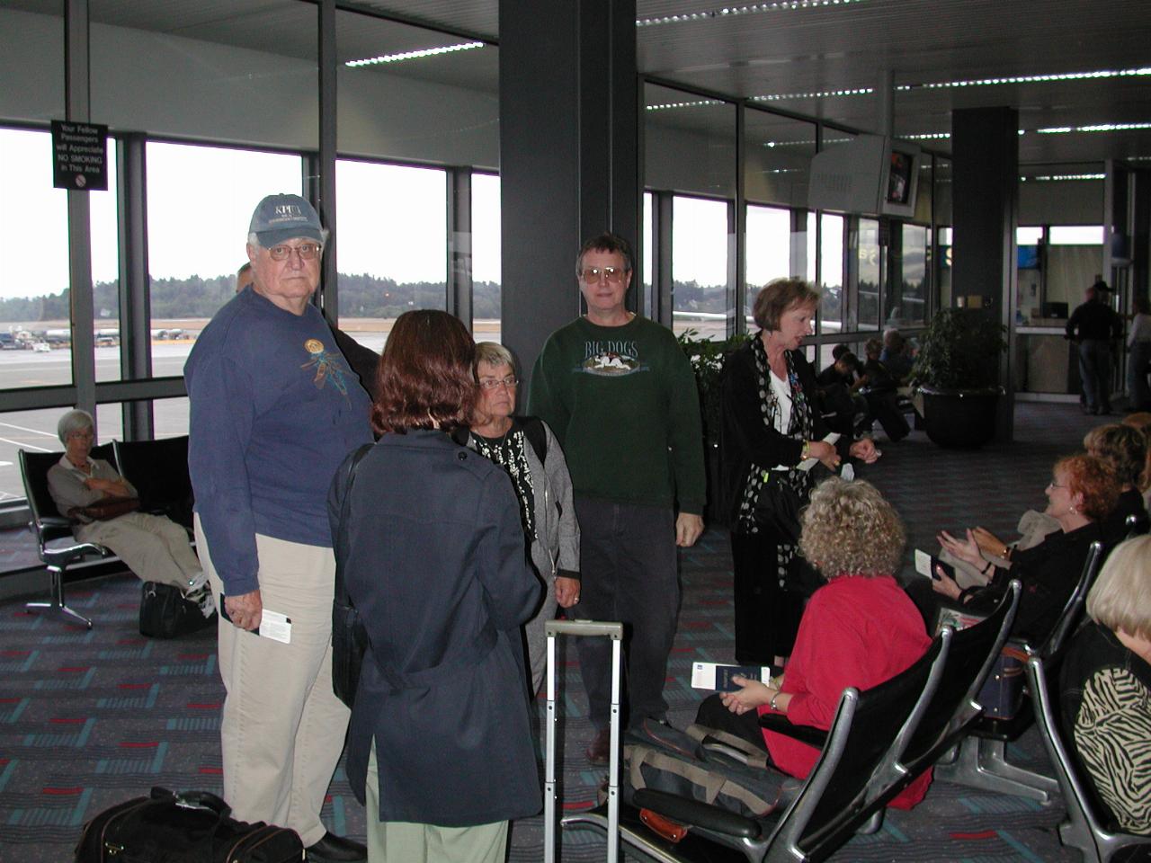 KPLU Viking Jazz: SAS Airbus A340 at Seatac before departure for Copenhagen