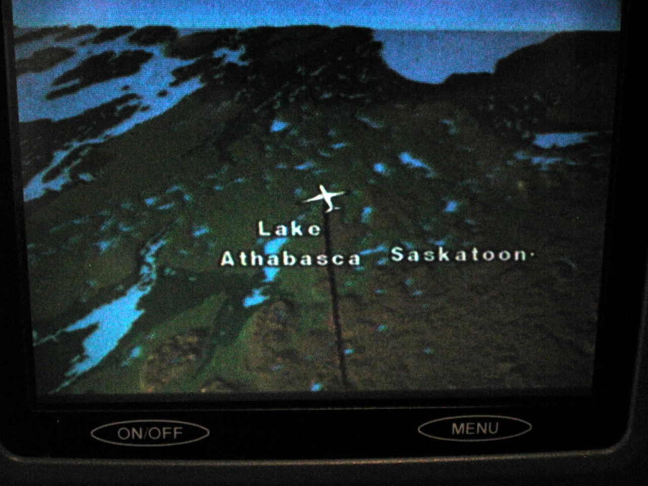 KPLU Viking Jazz: in-flight map showing location of these photos