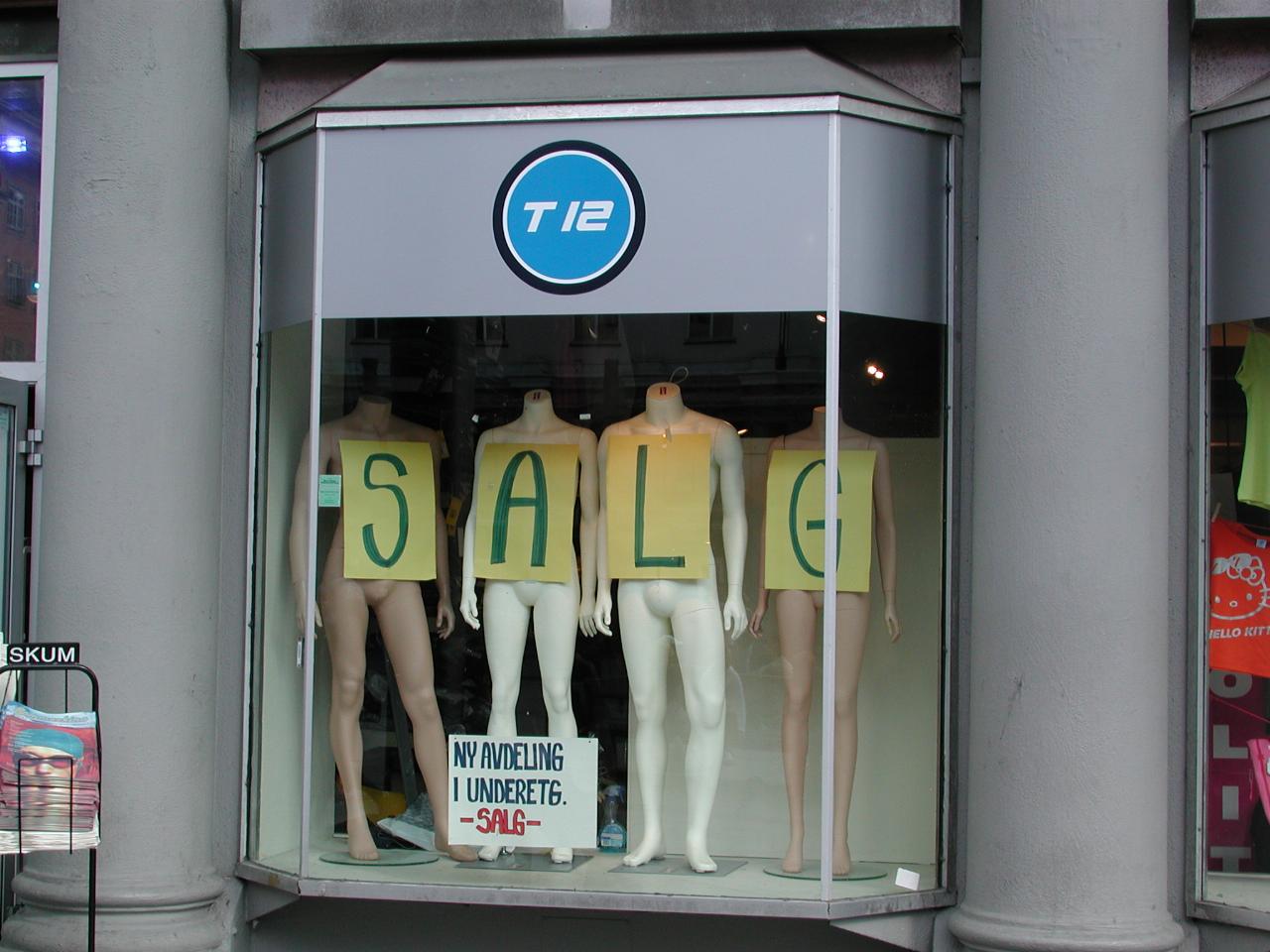 KPLU Viking Jazz: Must be a good sale in this Bergen store
