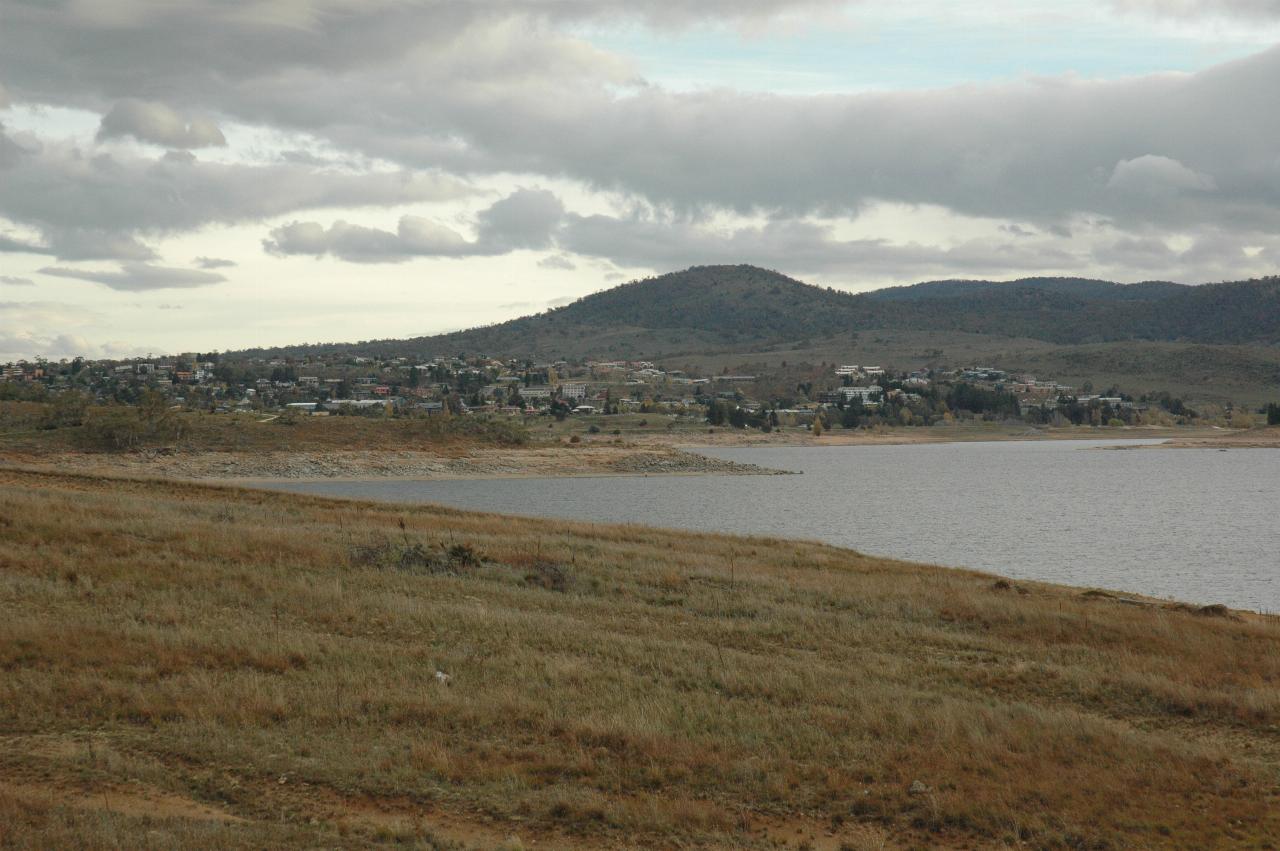 Wide angle view over Lake